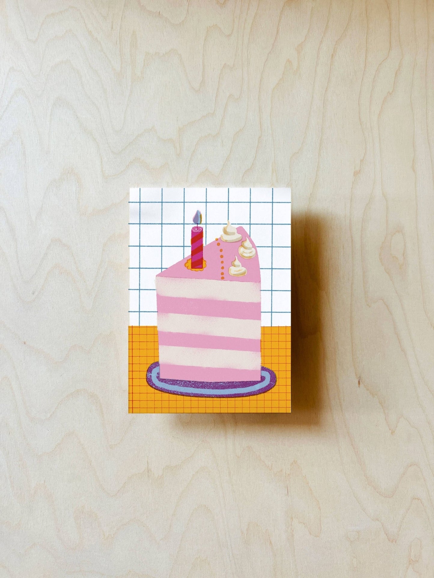 Cake Ansichtkaart DIN A6 - Rookie
