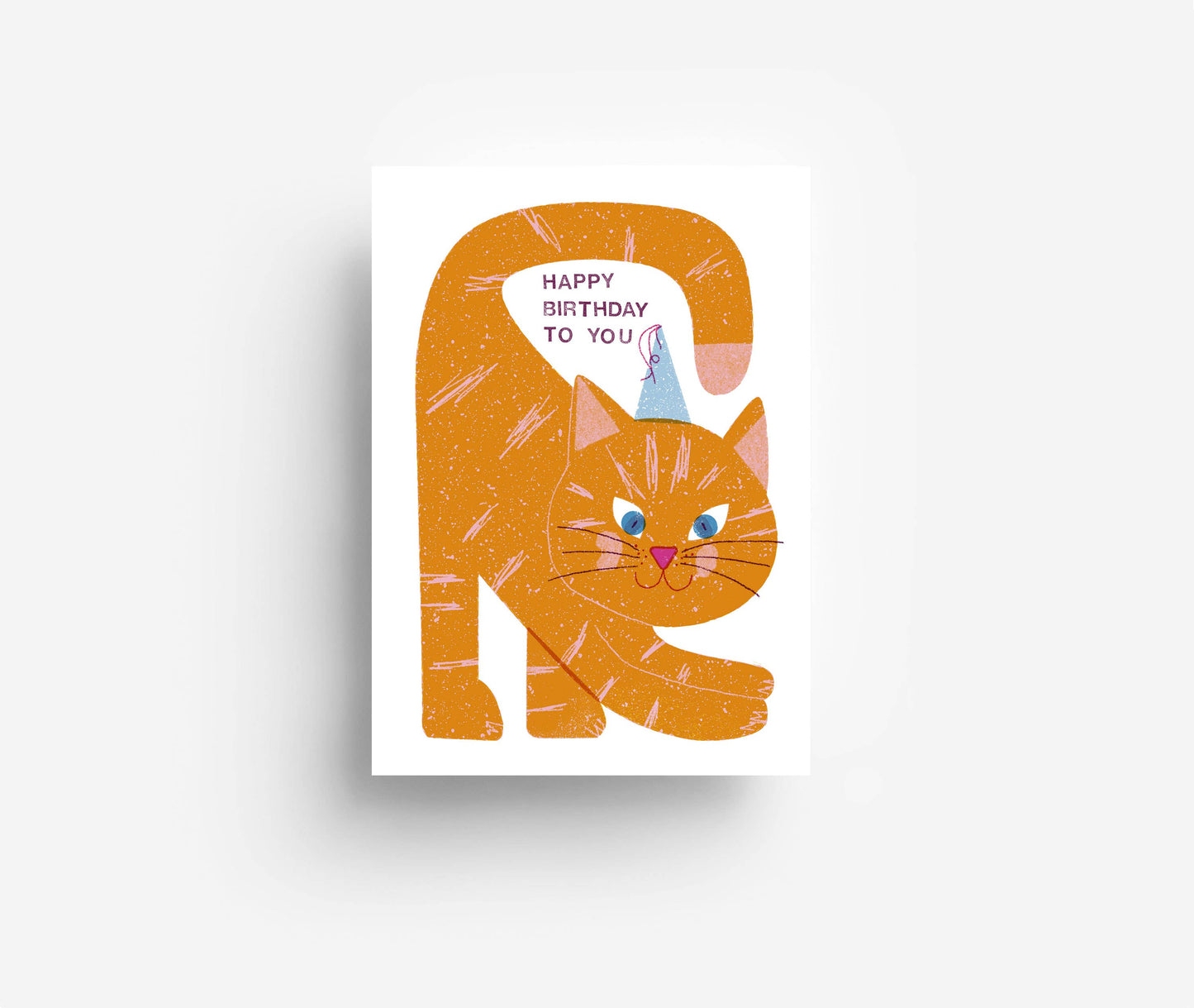 Birthday Kitty Ansichtkaart DIN A6