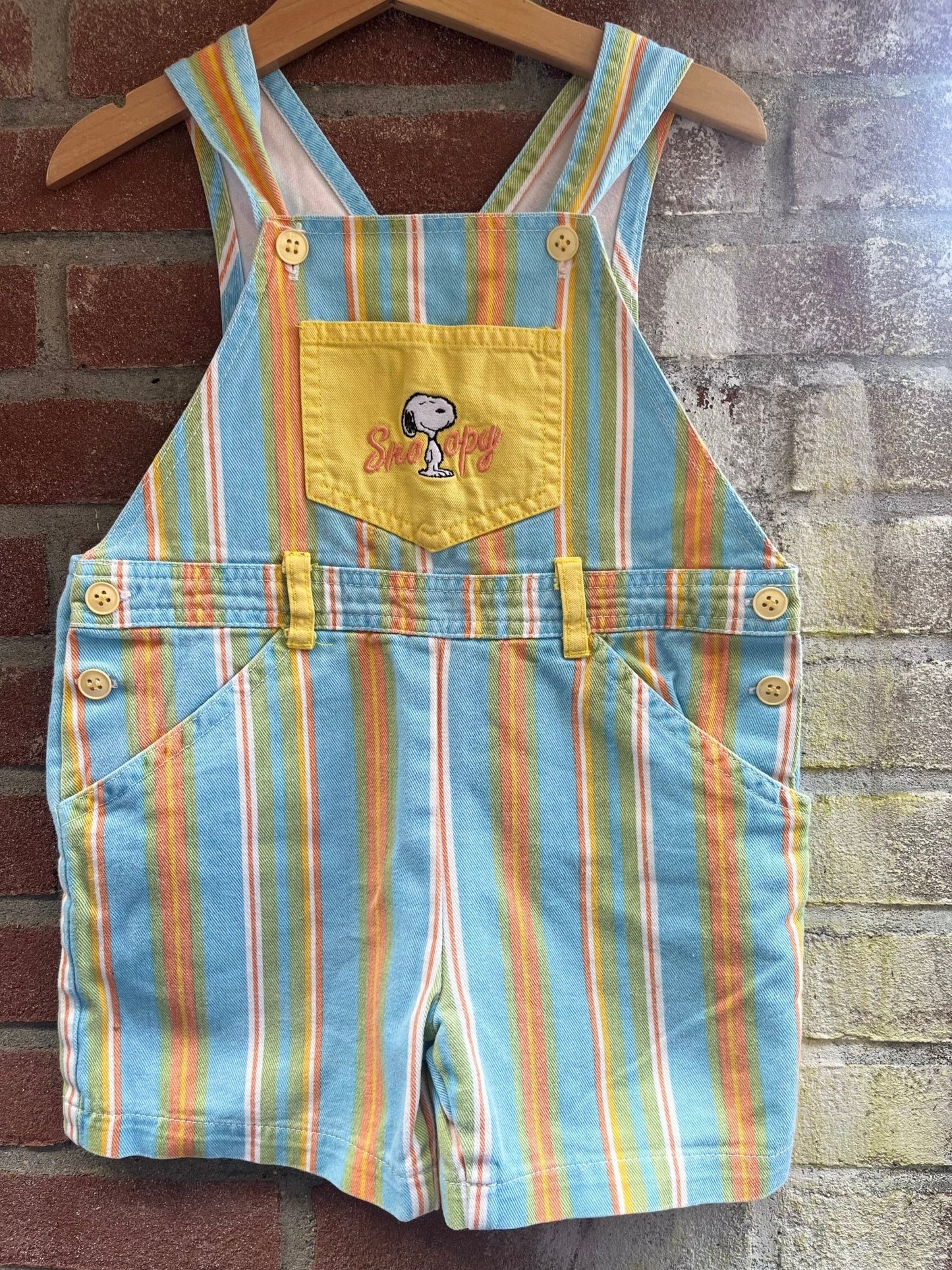 Tuinpakje • vintage Snoopy • 92/98 - Rookie