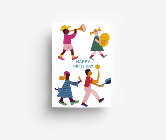 Ansichtkaart voor verjaardagsmuzikanten DIN A6 - Rookie