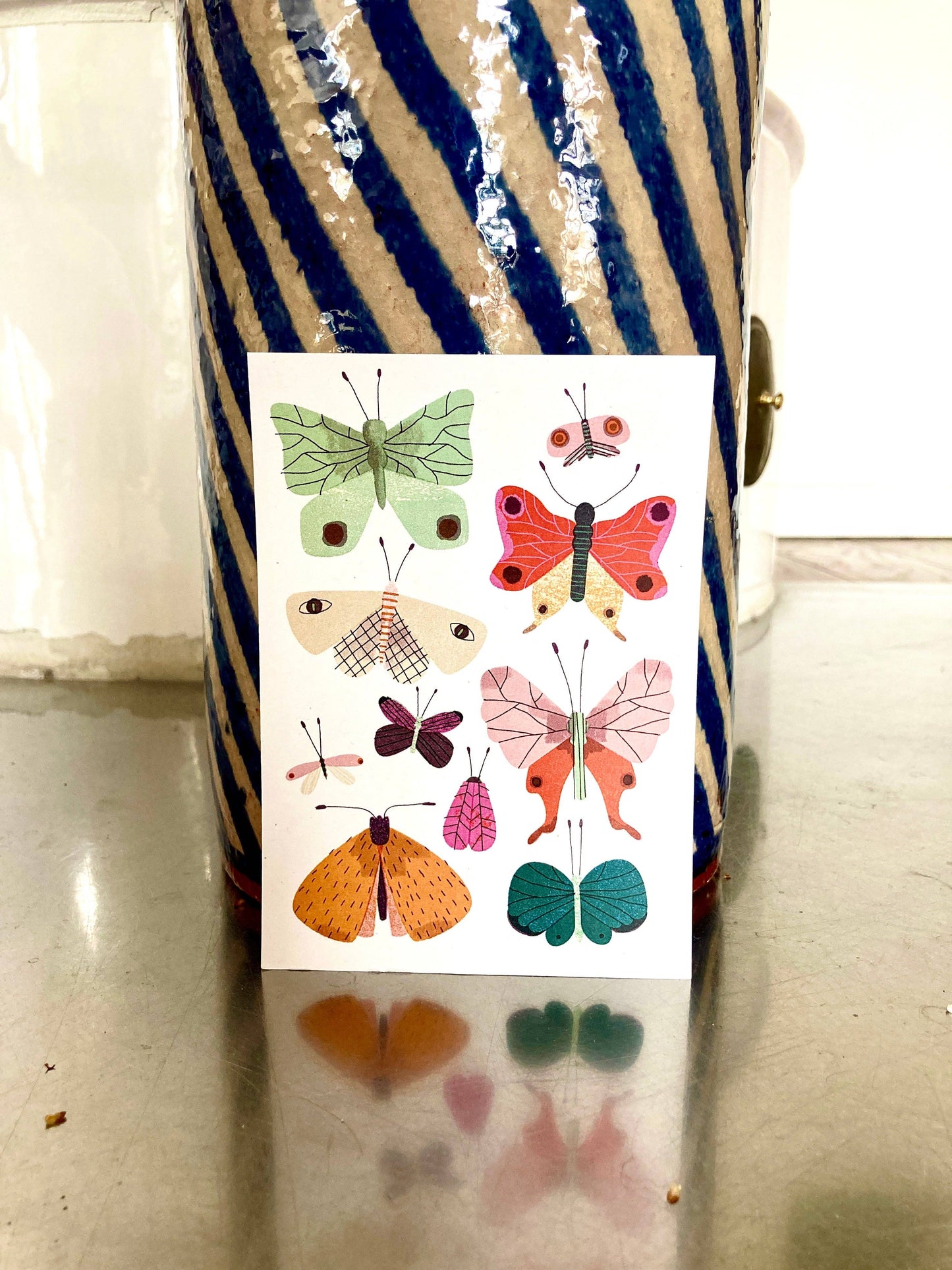 Butterfly Mix postkaart DIN A6