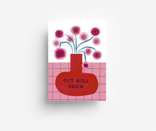 Get Well Soon Postkaart DIN A6